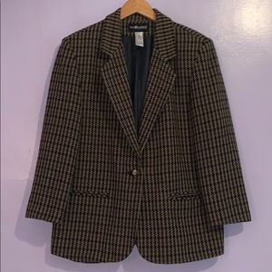 Plaid blazer